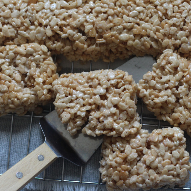 Lost golden rice krispies.