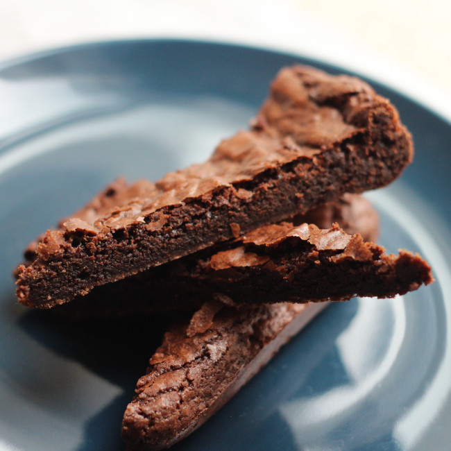 Wednesday luscious fudgy brownies.